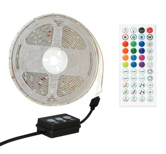 Ashland Color Changing Led Light Strip, 16.4 ft