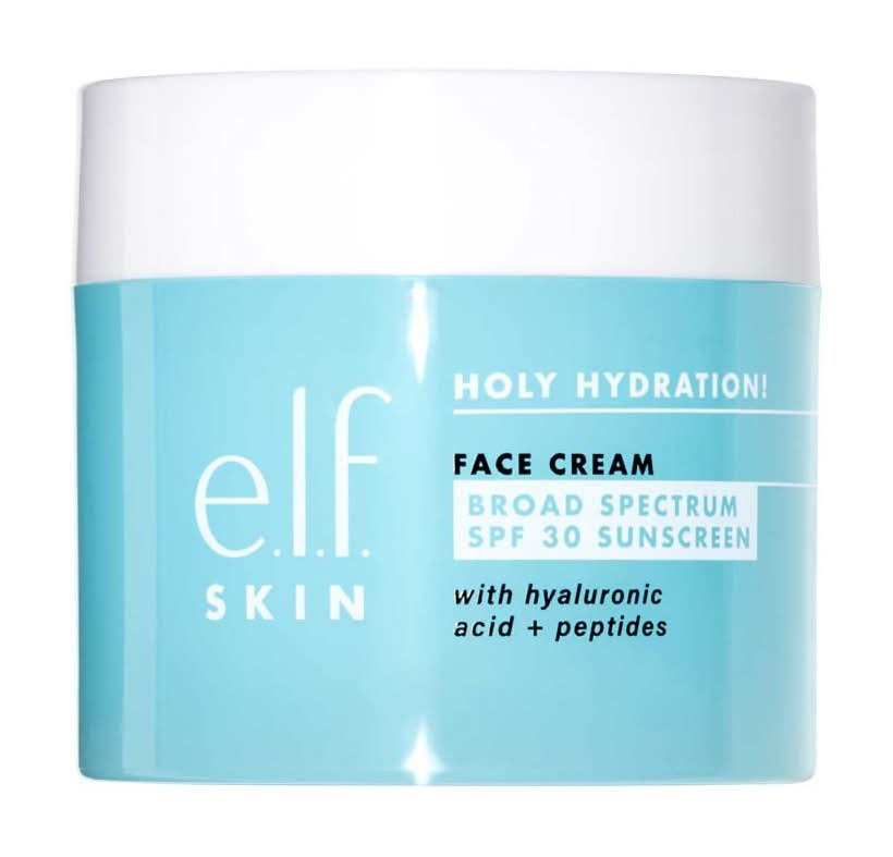 e.l.f. Spf 30 Holy Holy Hydration Face Cream Broad Spectrum Sunscreen (50g)