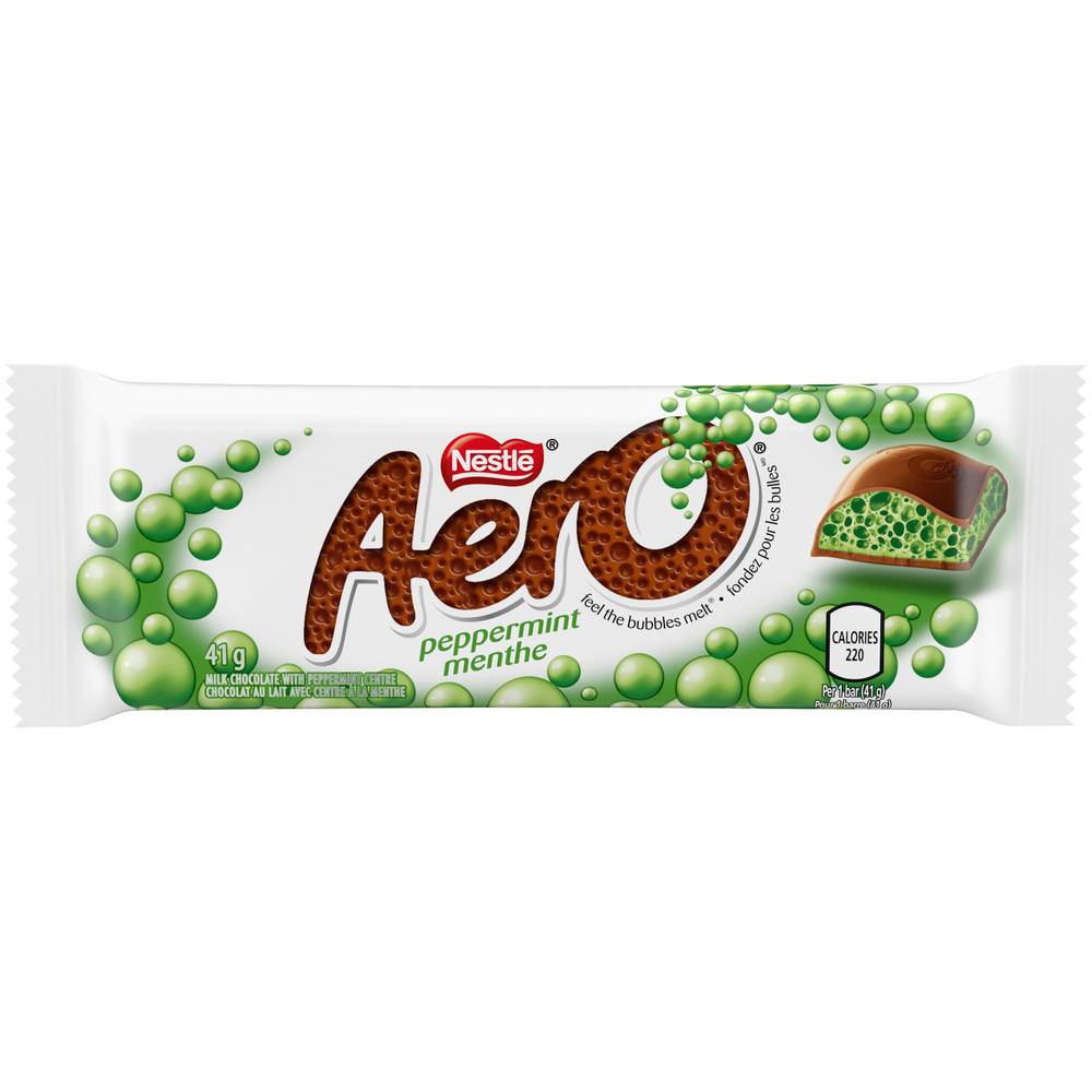 Aero Peppermint Flavoured Chocolate Bar (41 g)