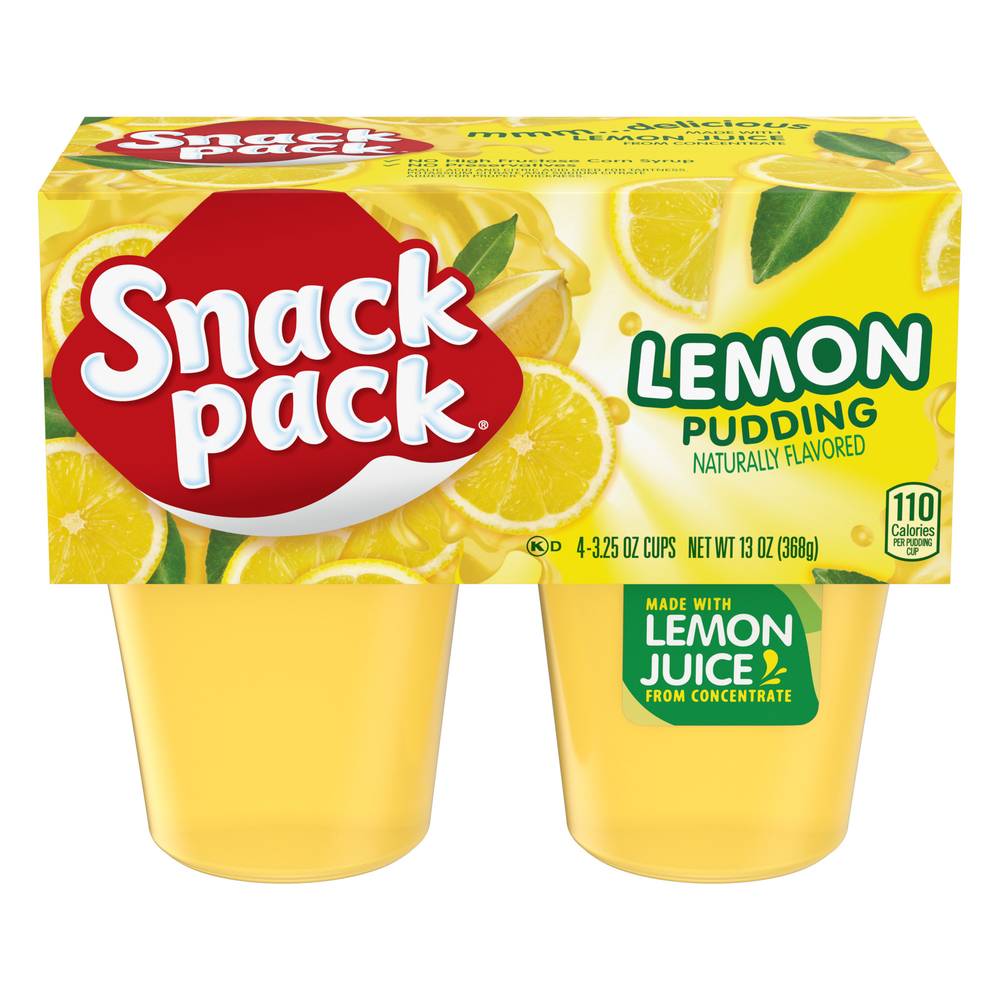 Snack Pack Lemon Pudding (13 oz)