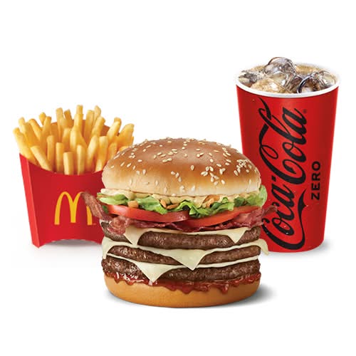 McTrío Grands BBQ Triple grande