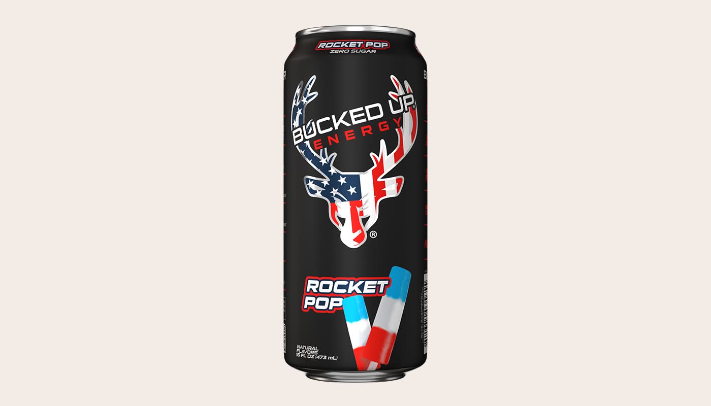 Bucked Up Energy Rocket Pop 16oz