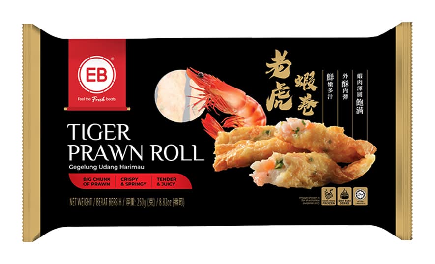 EB Tiger Prawn Roll 250g