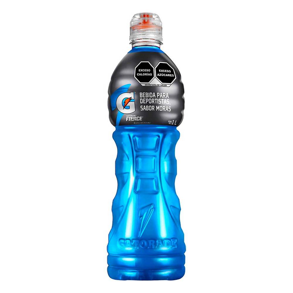 Gatorade · Fierce bebida isotónica, moras (1 L)