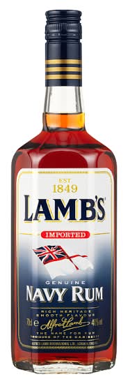 Lamb's Genuine Navy Dark Rum (700ml)