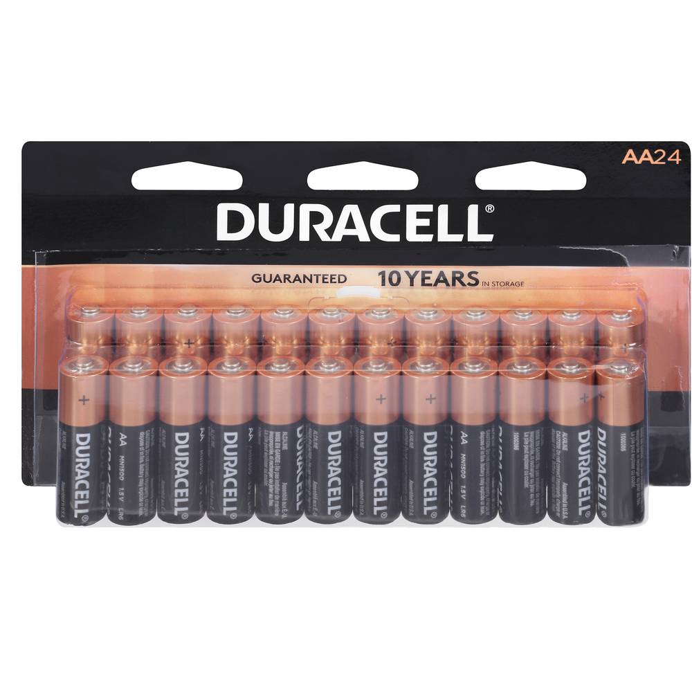Duracell Aa Alkaline Batterie (24 ct)