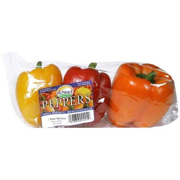 Sunset Rainbow Peppers (3 ct)
