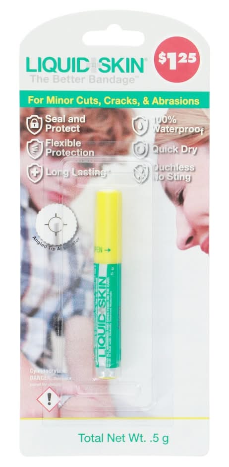 Liquid Skin The Better Bandage Minor Cuts Cracks & Abrasions First Aid (5 g)