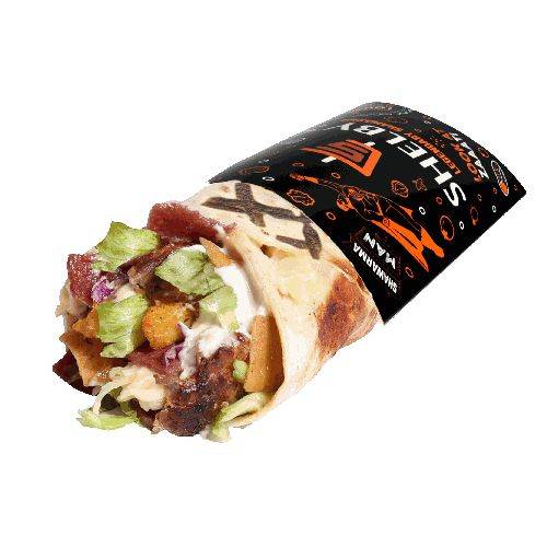 Bacon Caesar Shawarma Wrap