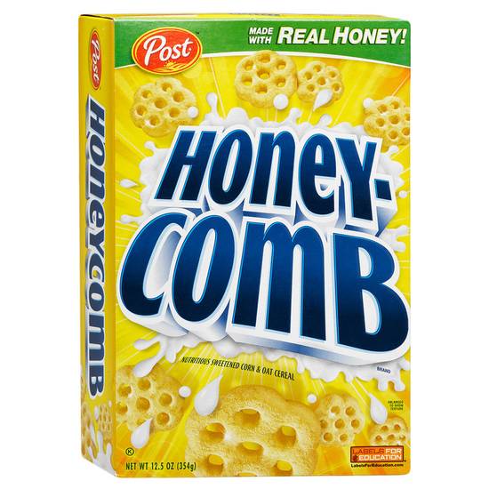 Order Post Honey-Comb Cereal 12.5oz food online from Everyday Needs By Gopuff store, Fairfield on bringmethat.com
