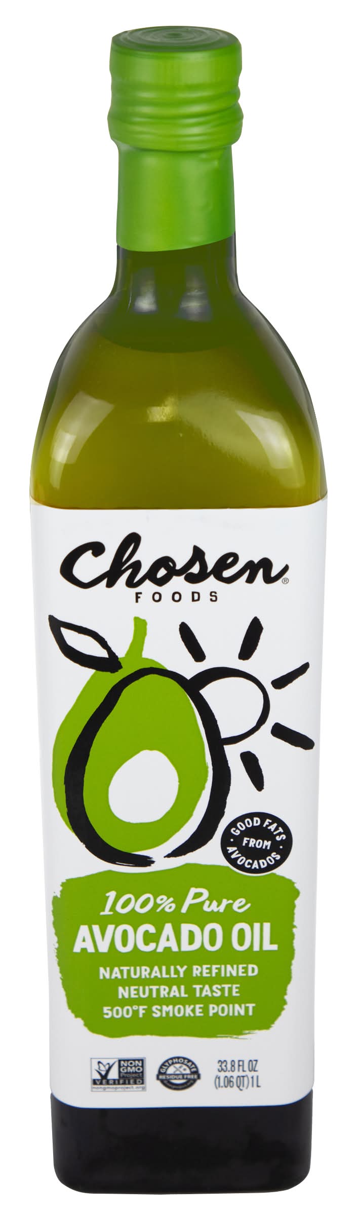 Chosen Foods 100% Pure Avocado Cooking Oil (35.3 fl oz)