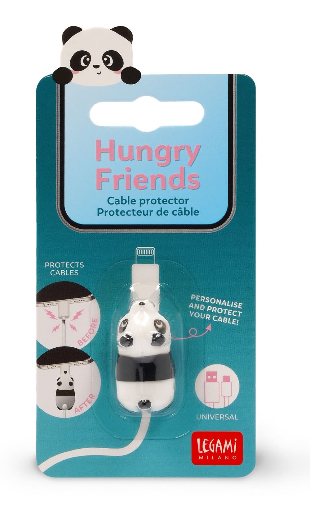 Protetor De Cabo - Panda