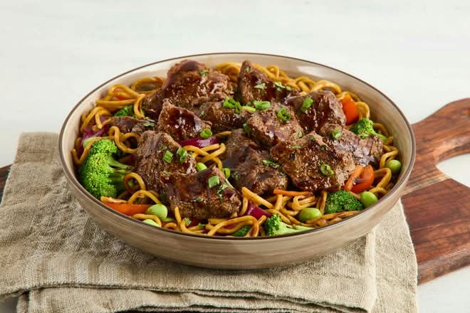 Steak Ramen Noodle Bowl