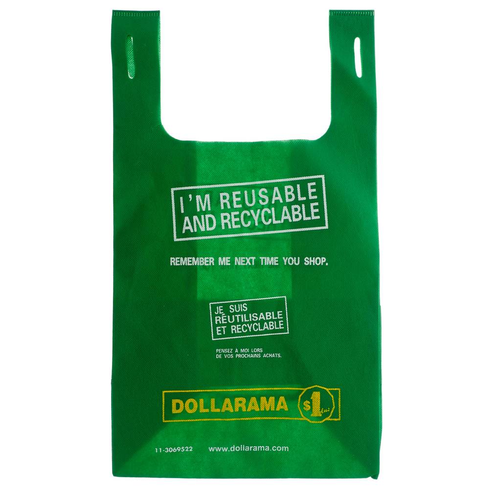 Dollarama Eco Reusable Bag