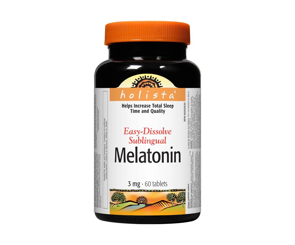 Holista mélatonine (60 unités) - melatonin (60 units)