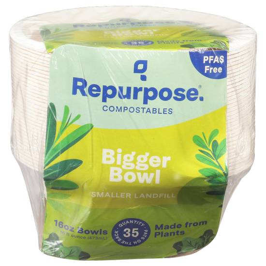 Repurpose Bagasse Bowls (35 ct)