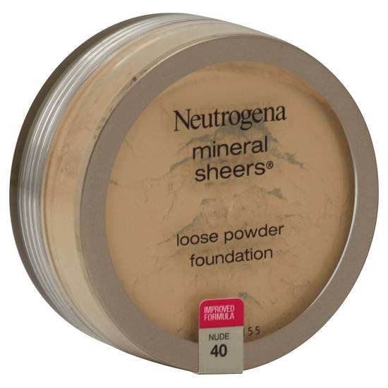 Neutrogena Mineral Sheers Loose Powder Foundation 40 Nude (0.19 oz)