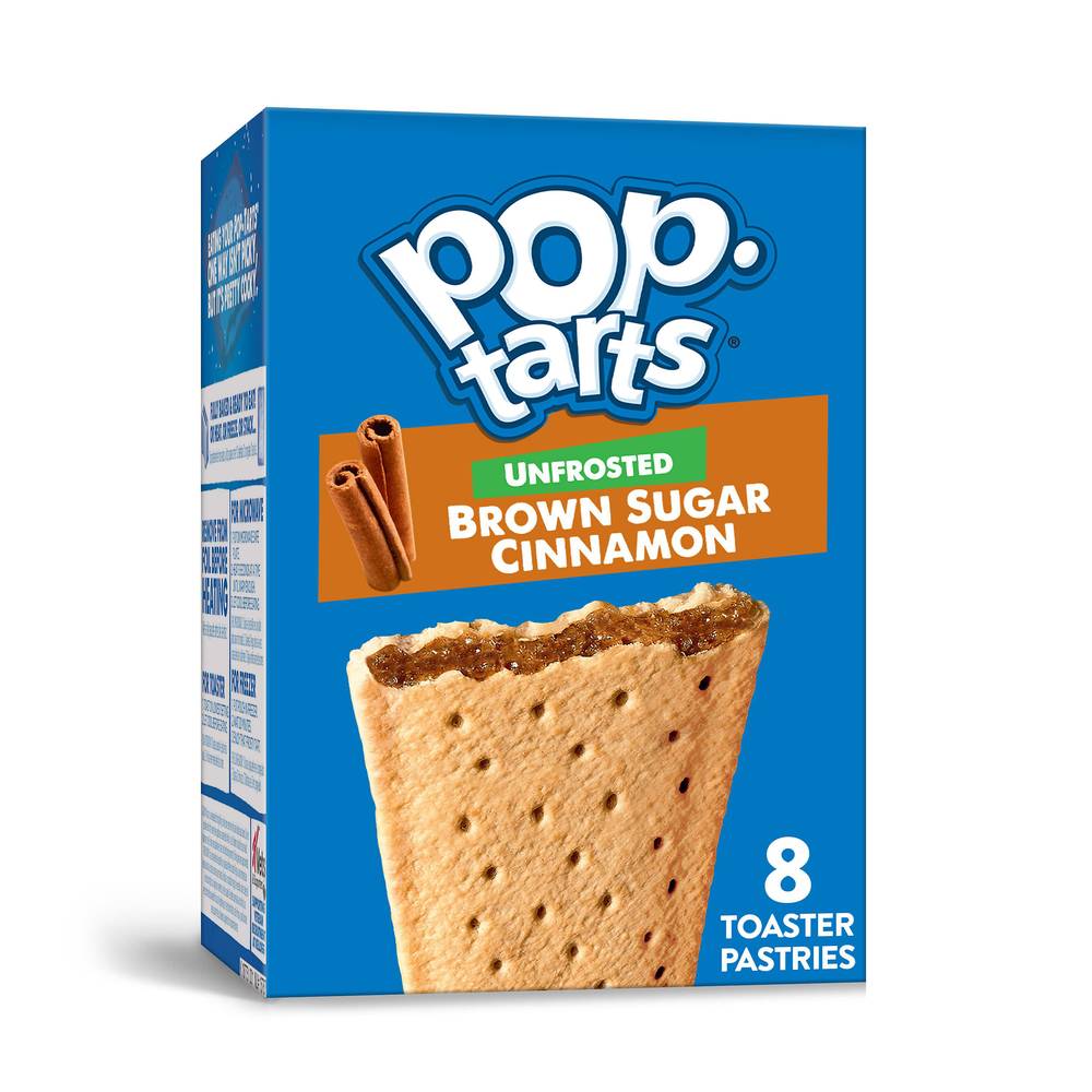 Pop-Tarts Unfrosted Brown Sugar Cinnamon Toaster Pastries (13.5 oz)