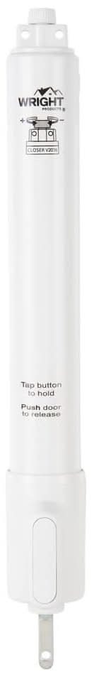 Wright Products Ez Hold Closer, Heavy Duty White