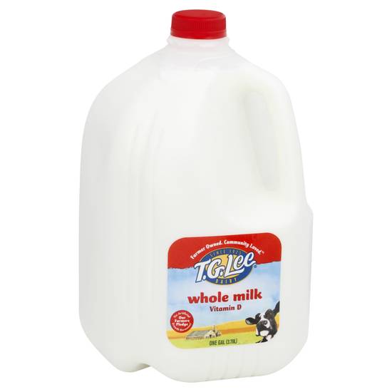 T.g. Lee Vitamin D Whole Milk (3.78 L)