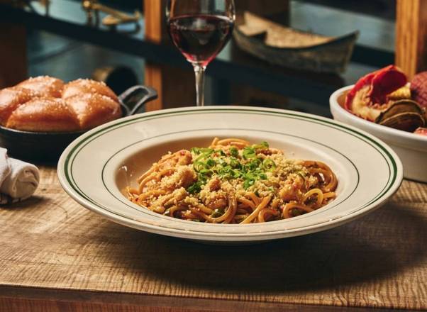 Shrimp Pasta Bucatini