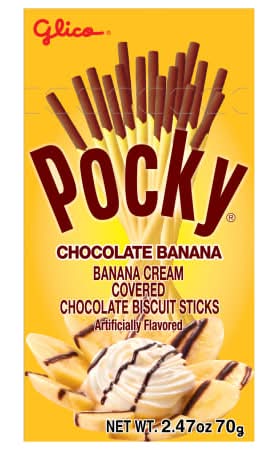 Pocky® Chocolate Banana Biscuit Sticks 2.47oz