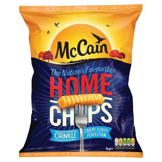 Mccain Home Chips Crinkle 1kg