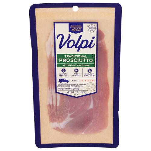 Volpi Pre-Sliced Traditional Prosciutto