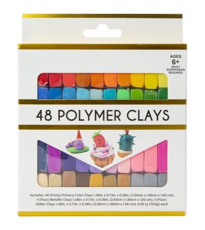 Polymer Clay Set 48-Count