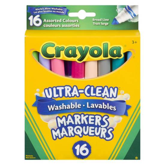 Crayola Washable Dry Erase Board Markers (16x1ea)