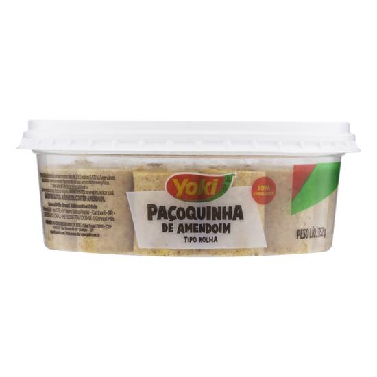 Yoki paçoquinha de amendoim tipo rolha (352 g)