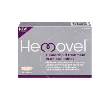 Hemovel Hemorrhoid Treatment Oral Tablet (18 units)