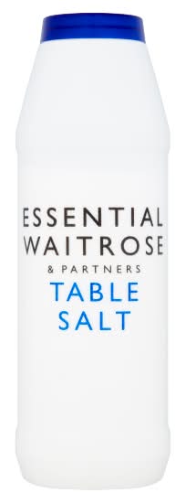 Essential Waitrose & Partners Table Salt (750g)
