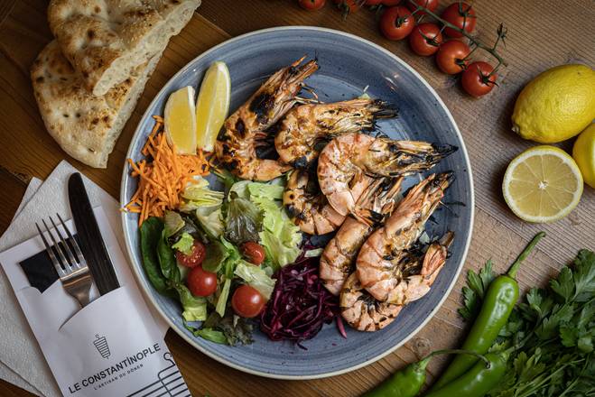 Assiette Gambas