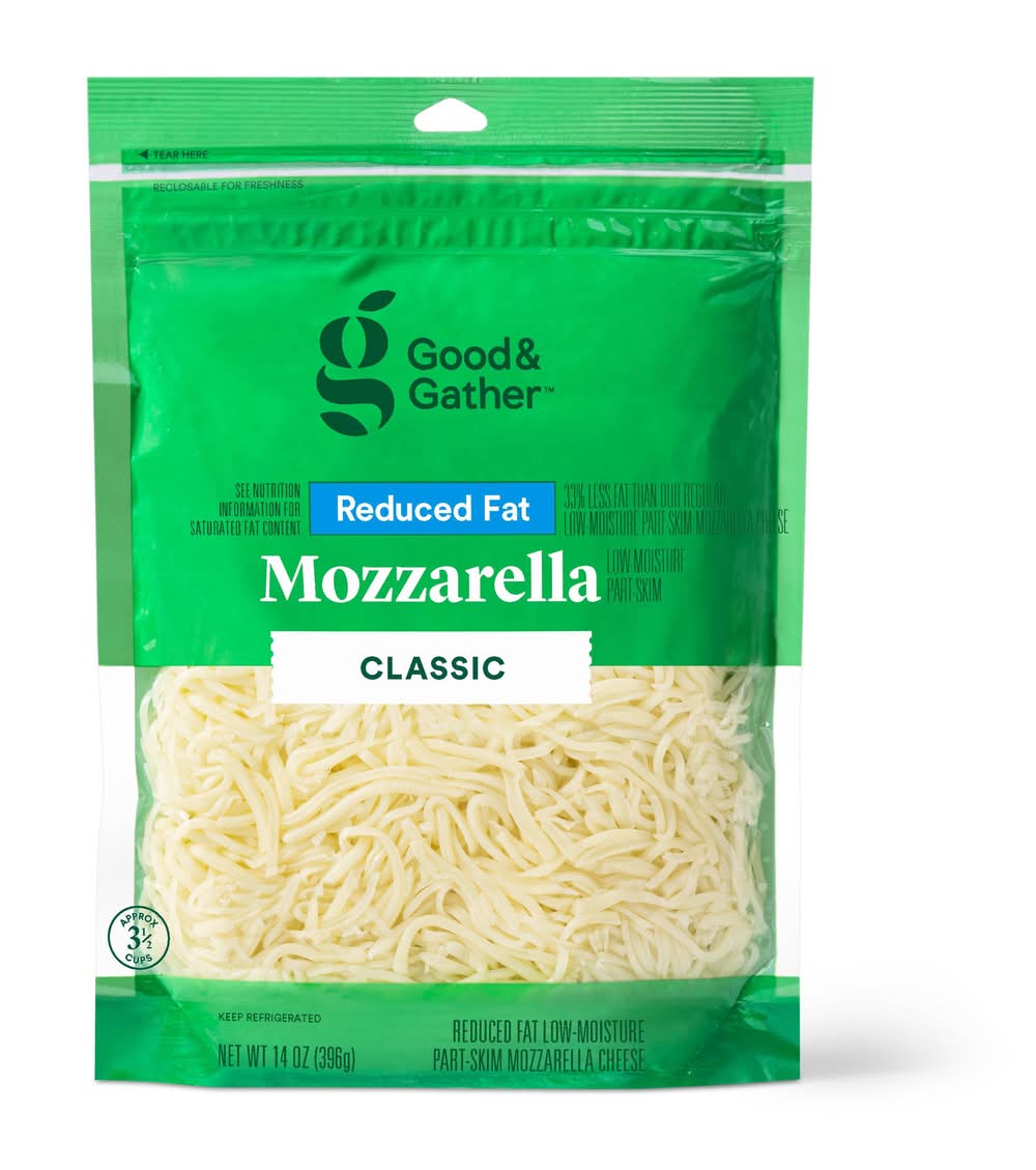 Good & Gather Shredded Reduced Fat Mozzarella Cheese (14 oz)