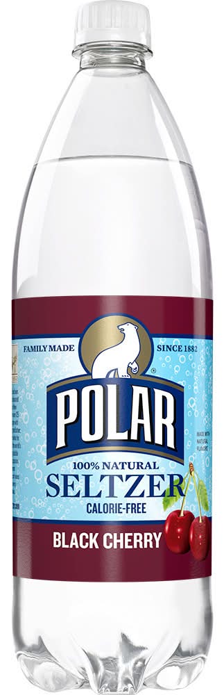 Polar 100% Natural Seltzer, Black Cherry (33.8 fl oz)