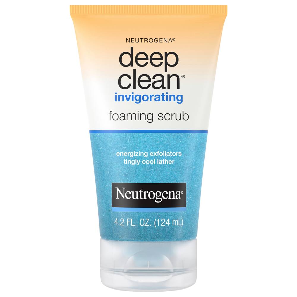 Neutrogena Deep Clean Invigorating Foaming Face Scrub