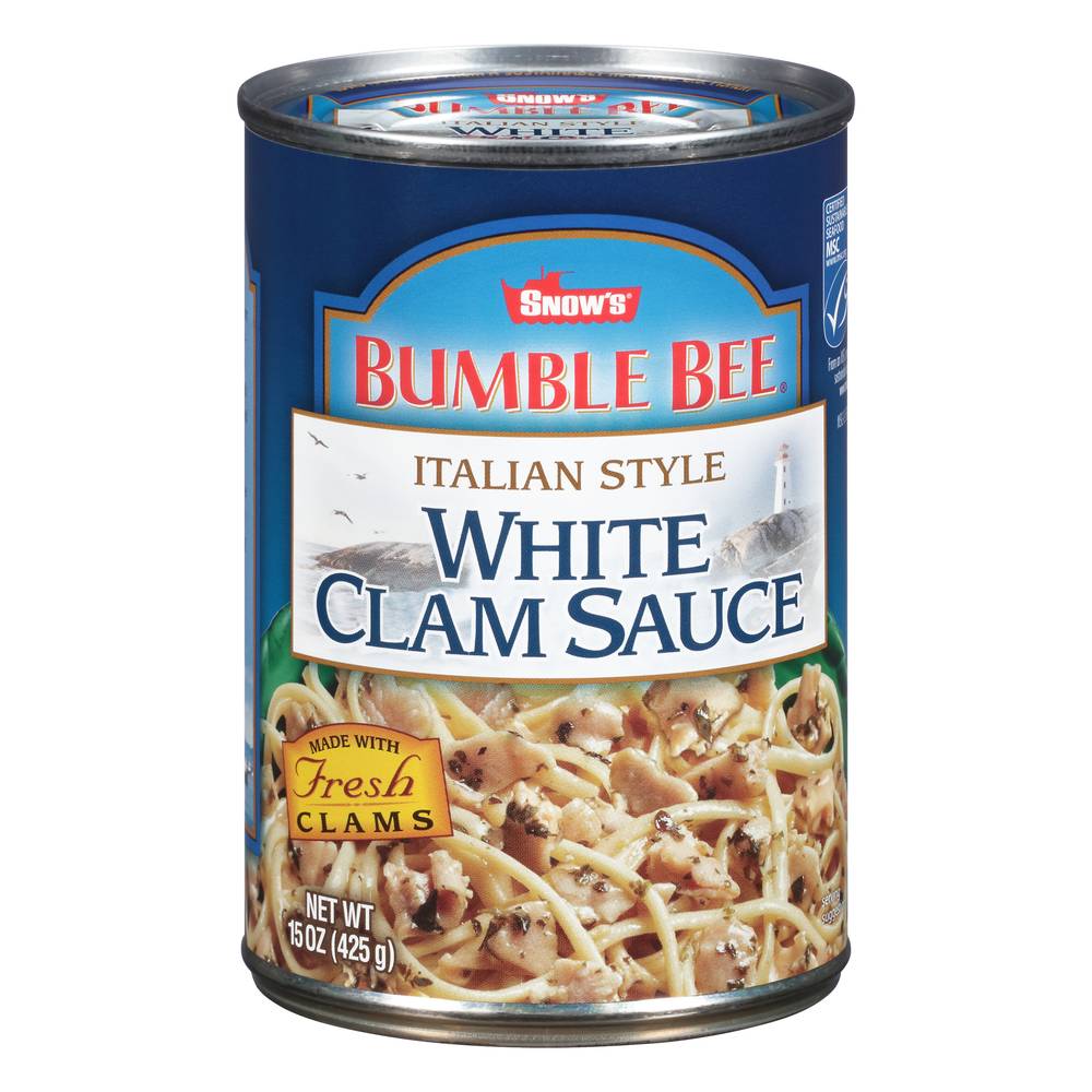 Snow's Bumble Bee Italian Style White Clam Sauce