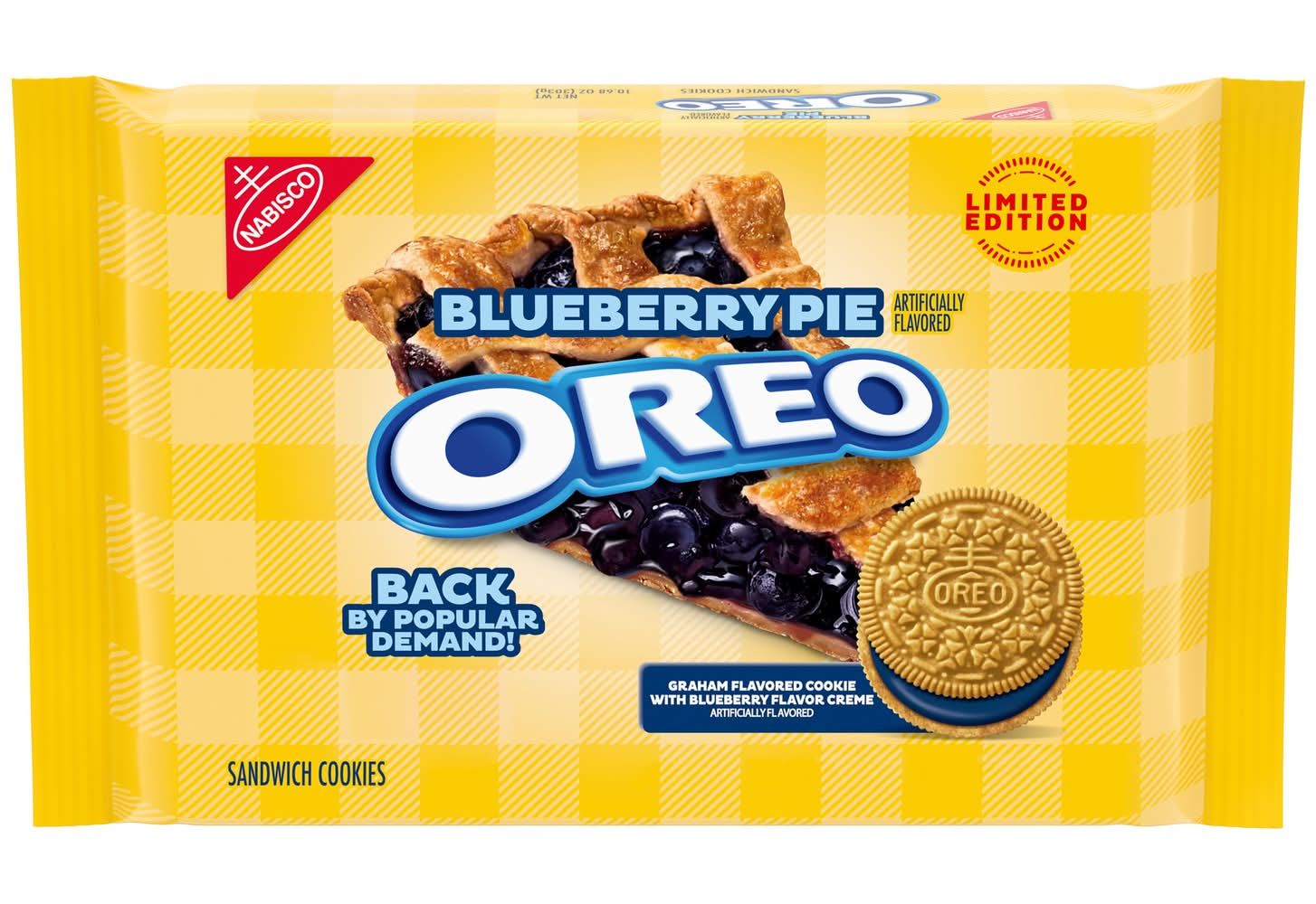 Oreo Blueberry Pie Sandwich Cookies (10.68 oz)