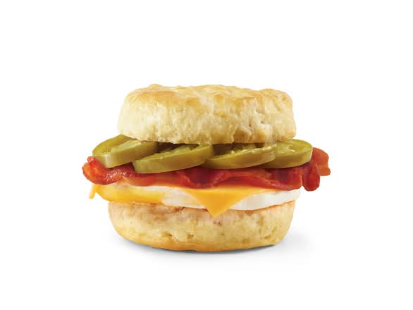 Jalapeño Bacon, Egg, and Cheese Biscuit