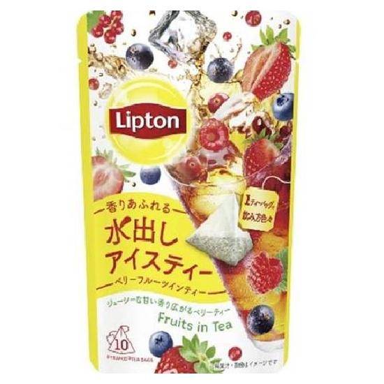 立頓日本進口冷泡茶-莓果風味紅茶3.4g*10入