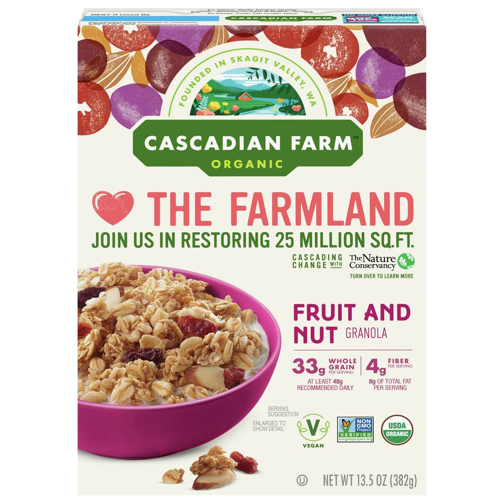 Cascadian Farm Organic Fruit & Nut Granola (13.5 oz)