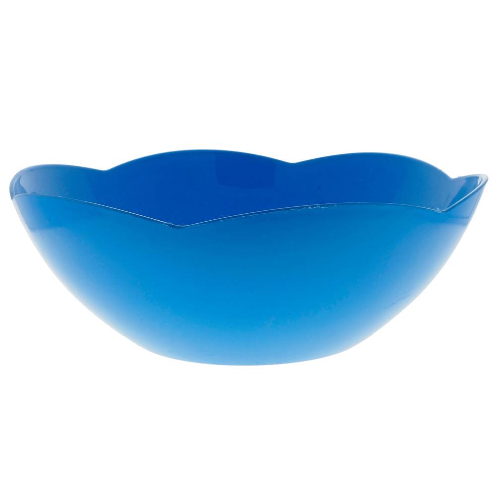 Shinny Scallop Plastic Serving Bowl