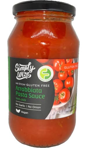 Simply Wize Arrabbiata Pasta Sauce 500g