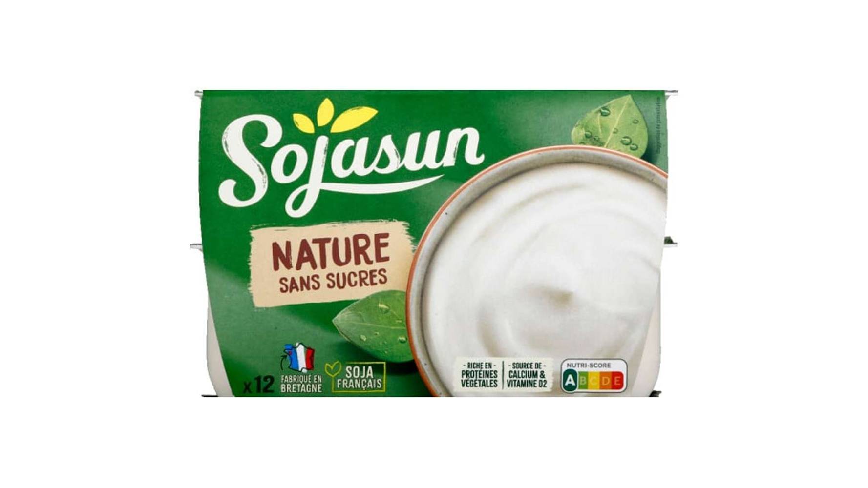Sojasun - Spécialité au soja nature ( 12 pièce )