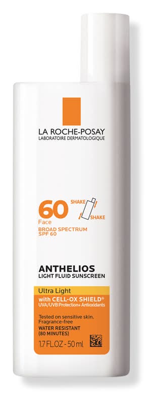 La Roche-Posay Anthelios Ultra Light Fluid Face Sunscreen SPF 60 1.7 oz