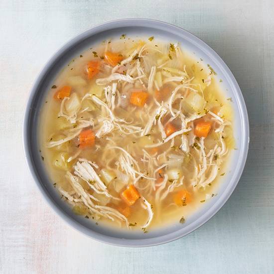 quart of rustic chicken soup