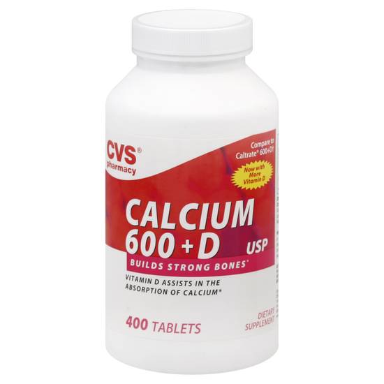 Cvs Pharmacy Calcium 600 + D