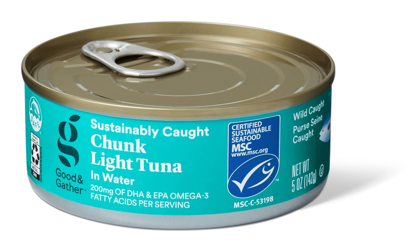 Good & Gather Sustainably Caught Chunk Light Tuna in Water (5 oz)