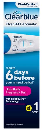 Clearblue Ultra 6 Days Early Pregnancy Test